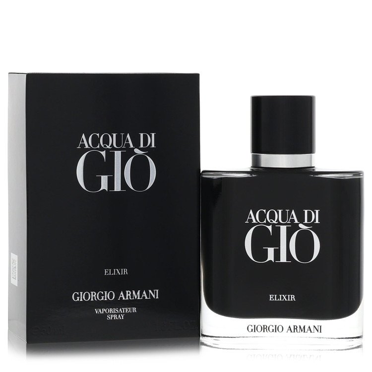 Acqua Di Gio Elixir by Giorgio Armani Parfum Spray 1.6 oz for Men