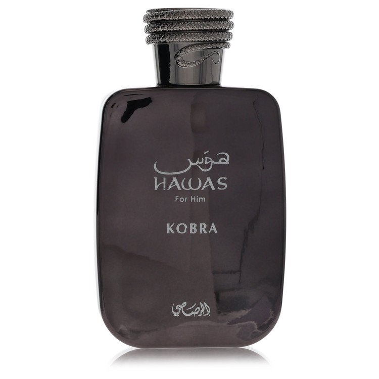 Hawas Kobra by Rasasi Eau De Parfum Spray (Unboxed) 3.38 oz for Men