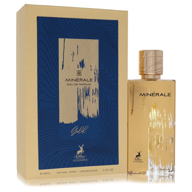 Maison Alhambra Minerale Gold by Maison Alhambra Eau De Parfum Spray (Unboxed) 3.4 oz for Women