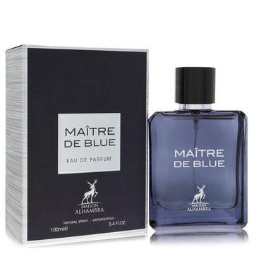 Maison Alhambra Maitre De Blue by Maison Alhambra Eau De Parfum Spray (Unboxed) 3.4 oz for Men